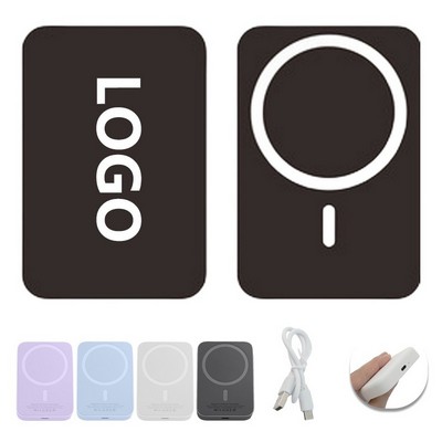 5000 mAh Magnetic Wireless Fast Charging Power Bank