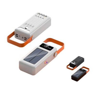 Solar Energy Portable solar Power Bank 50000mAh