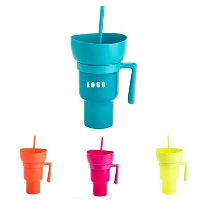 Stadium Tumbler with Snack Bowl