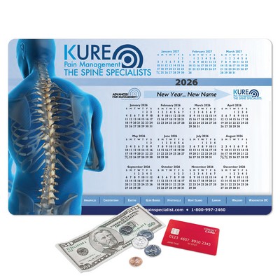 Origin'L Fabric® Heavy Duty Fabric Calendar Counter Mat-10"x15"x1/16"