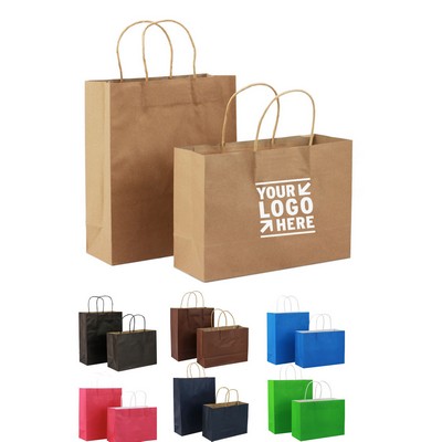 Kraft Paper Shopping Tote Bag