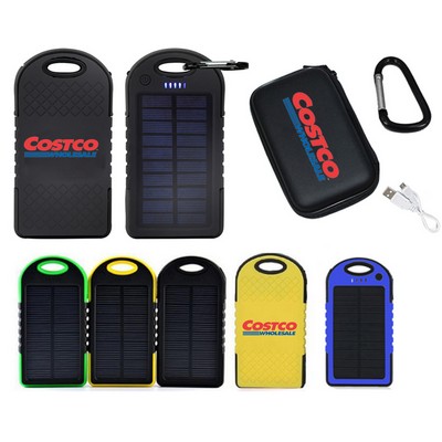 5000mAh Solar Power Bank Travel Kit