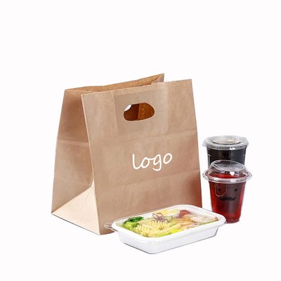 Customized 70Gsm Kraft Die Cut Handle Lamination Tote Bag