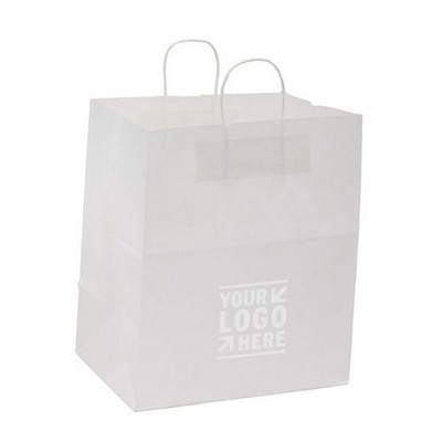 Food Service Natural Kraft Paper Lion Shopping Bag (14½"x9"x16¼")